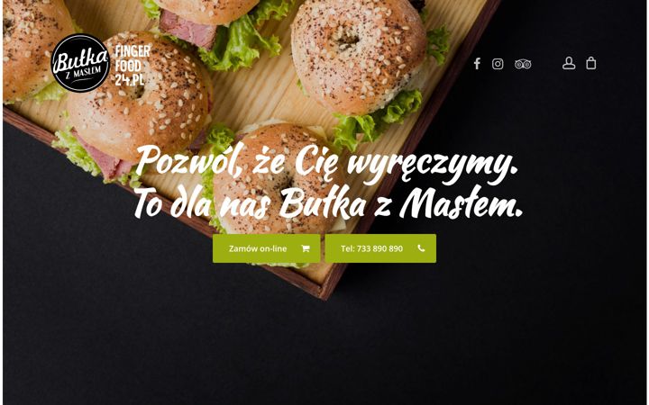 Screenshot of fingerfood24.pl