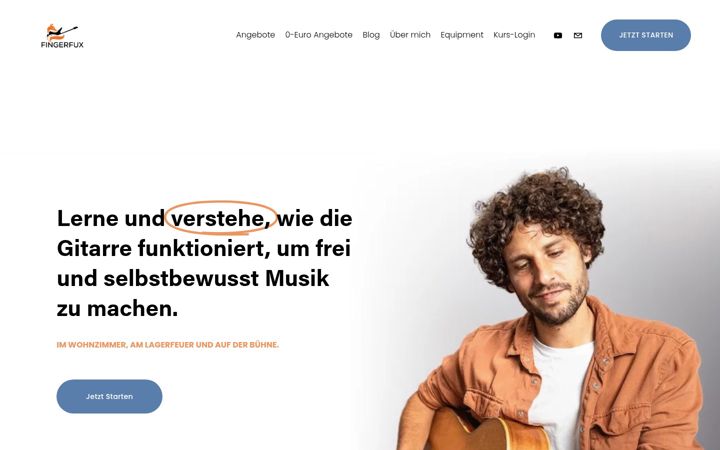 Ekrānuzņēmums no fingerfux.de