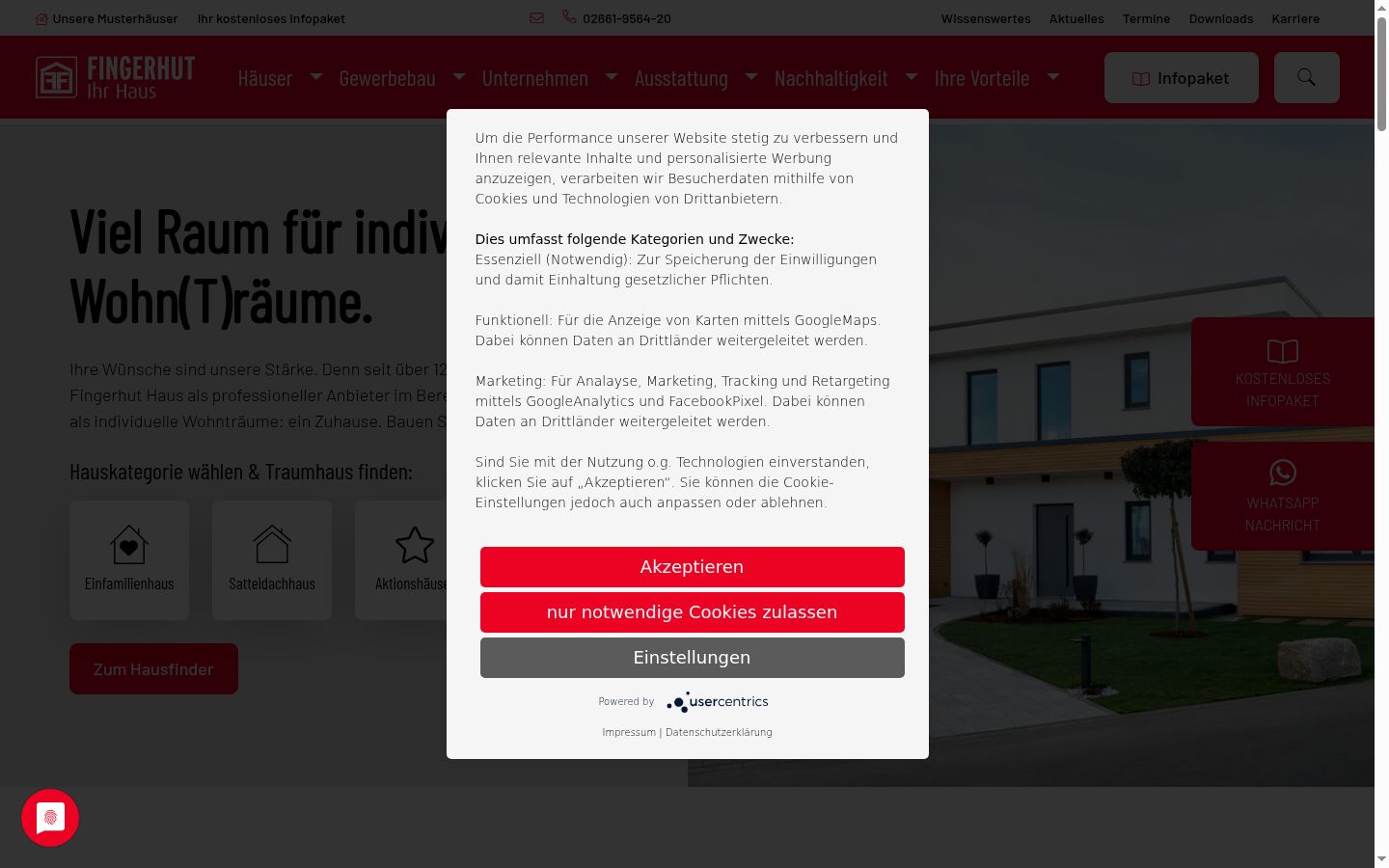 Ekrānuzņēmums ar piekrišanas baneri, kas tika rādīts pirms jebkādas mijiedarbības