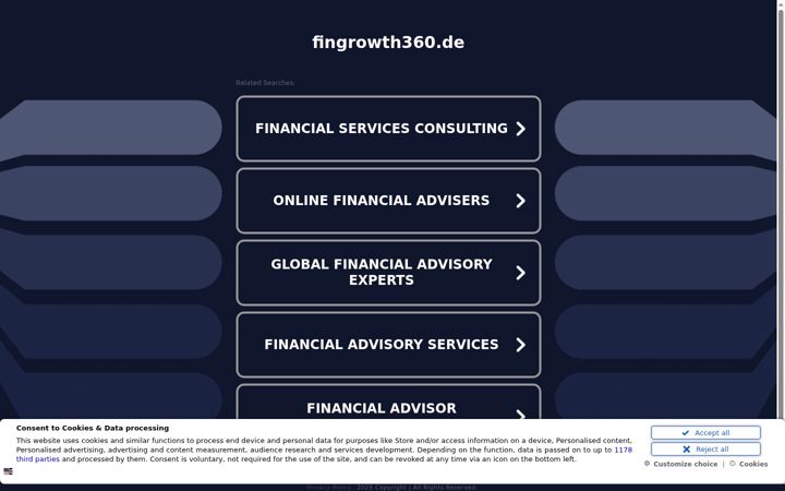Screenshot of fingrowth360.de