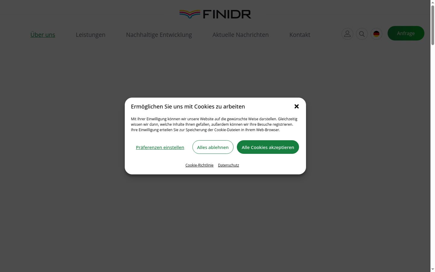 Skjámynd af samþykkisborðanum eins og hann birtist áður en nokkur samskipti fóru fram
