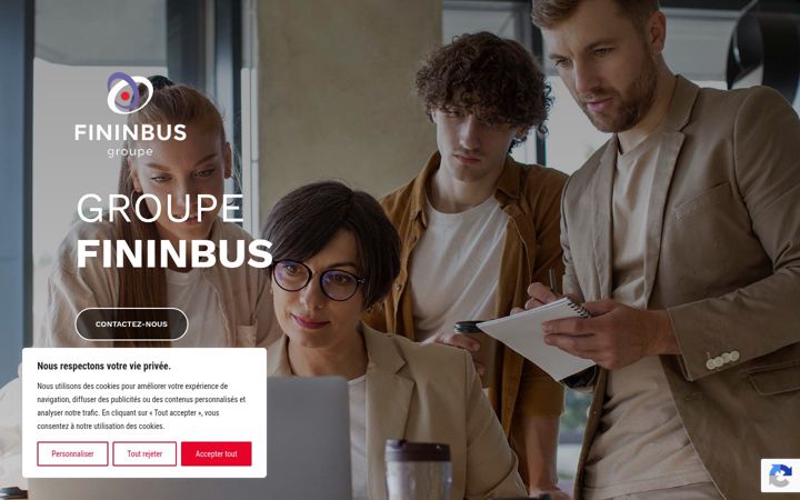 Screenshot of fininbus.fr