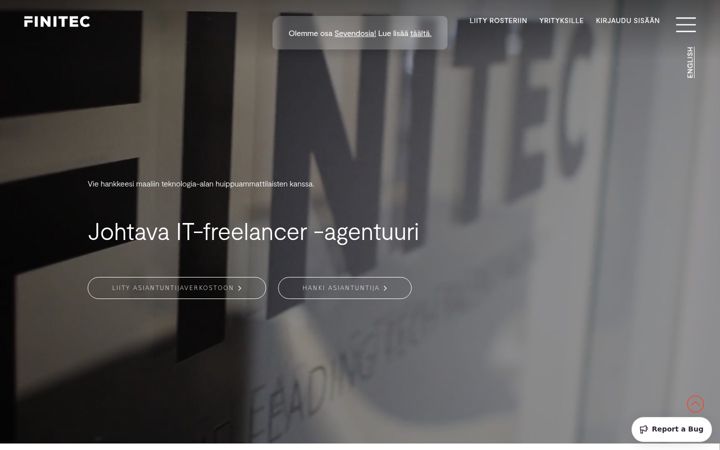 Screenshot of finitec.fi