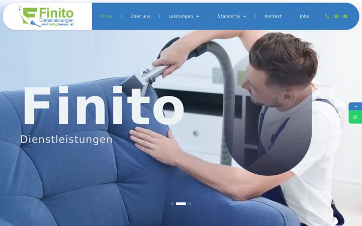 Screenshot of finito-dienstleistungen.de