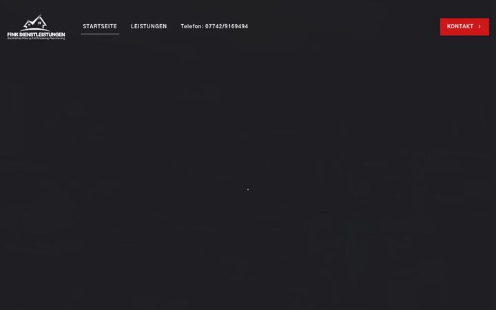 Screenshot of fink-dienstleistungen-waldshut.de