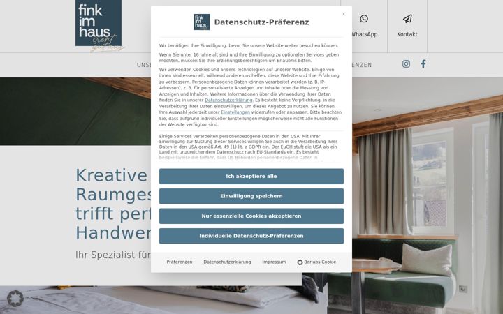 Screenshot of fink-im-haus.de