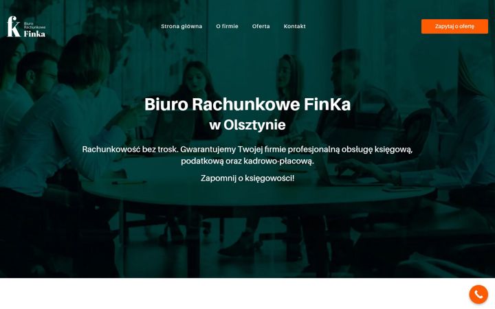 Snímek obrazovky finka.net.pl