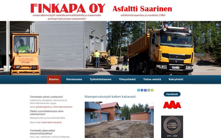 Screenshot of finkapa.com