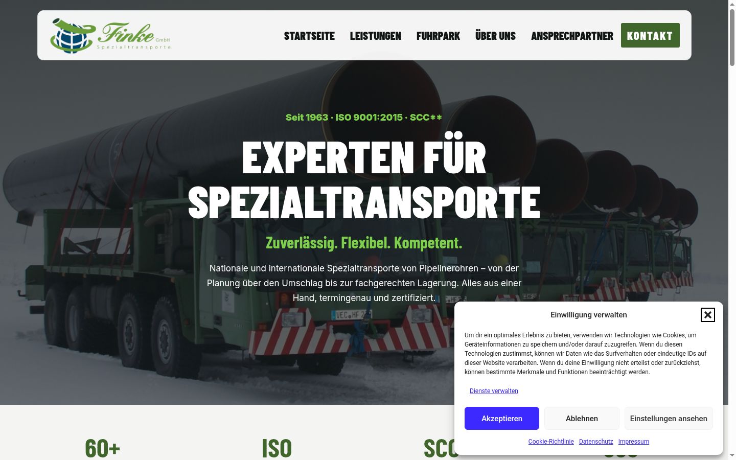 Screenshot tal-banner tal-kunsens muri qabel kwalunkwe interazzjoni