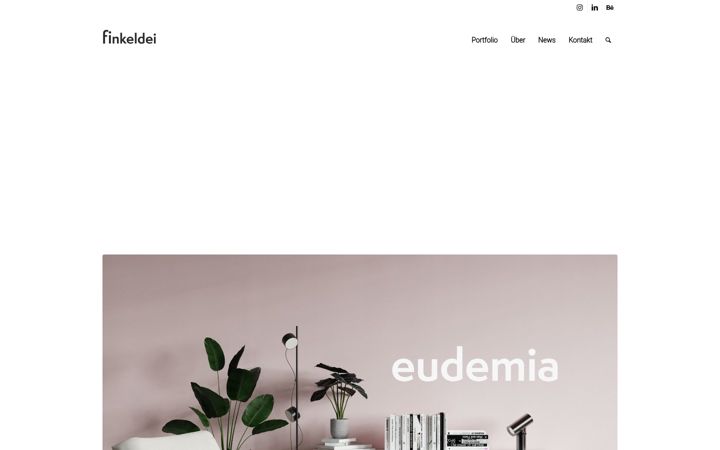 Screenshot ta' finkeldei-design.de