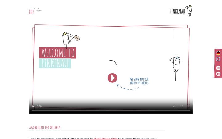 Screenshot of finkenau.de
