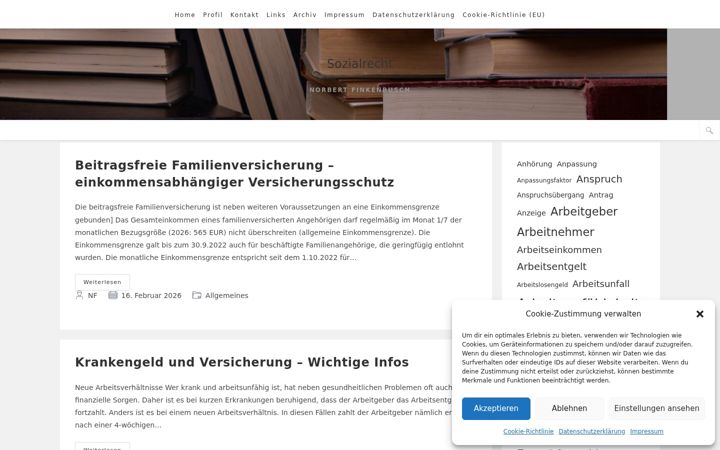 Screenshot of finkenbusch.de