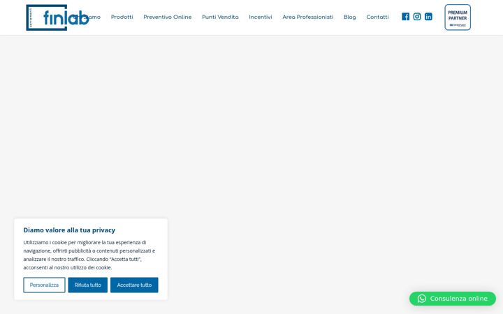 Screenshot di finlabserramenti.it