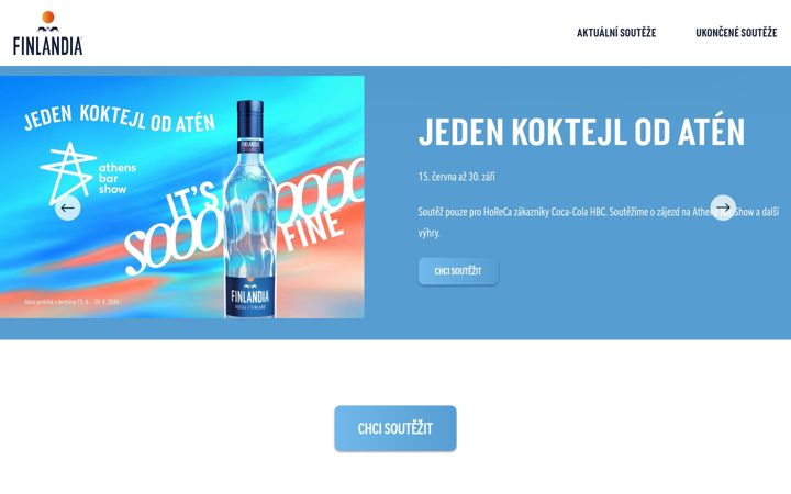 Screenshot of finlandiasoutez.cz