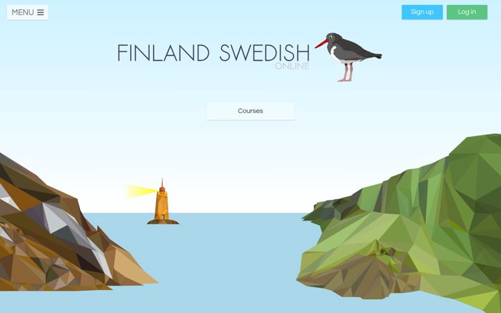 Screenshot του finlandswedishonline.fi