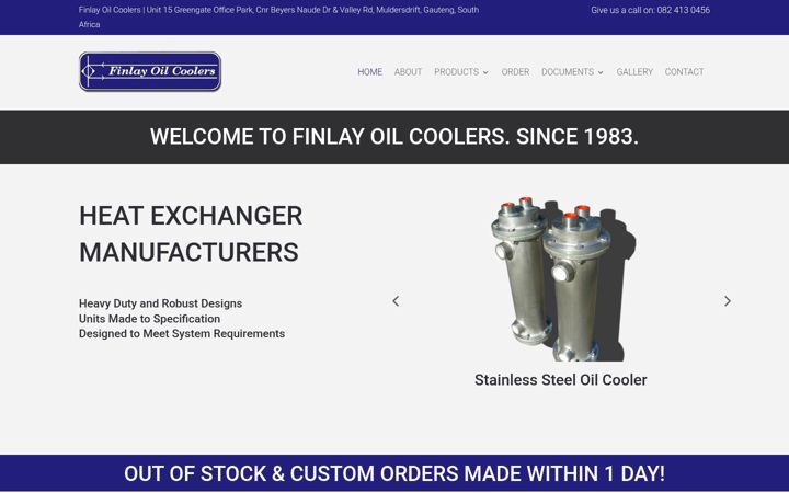 Képernyőkép: finlayoilcoolers.co.za