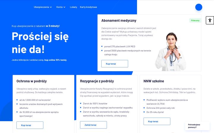 Screenshot of finli.pl