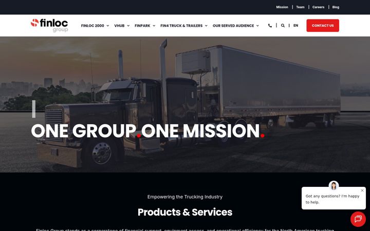Screenshot of finloc.com