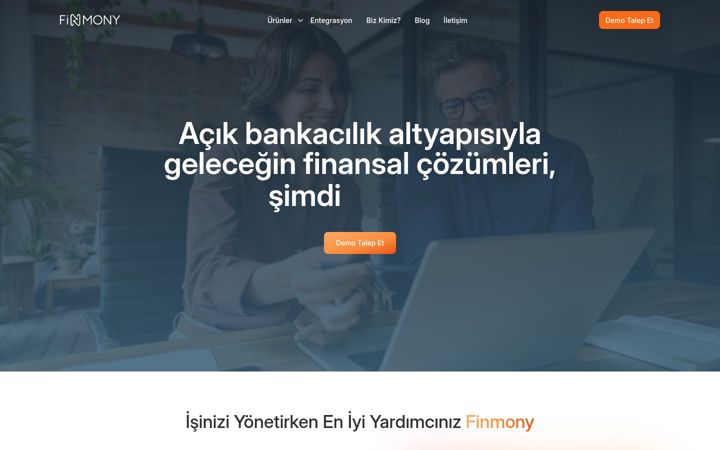 Screenshot of finmony.com