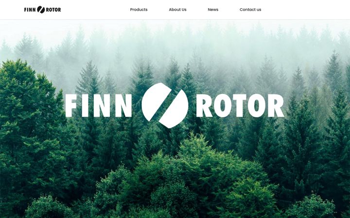 Screenshot of finn-rotor.com