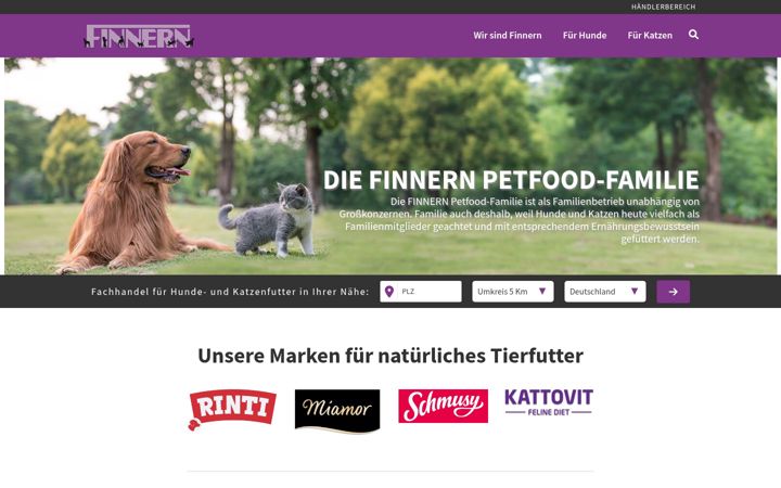 Screenshot of finnern.de