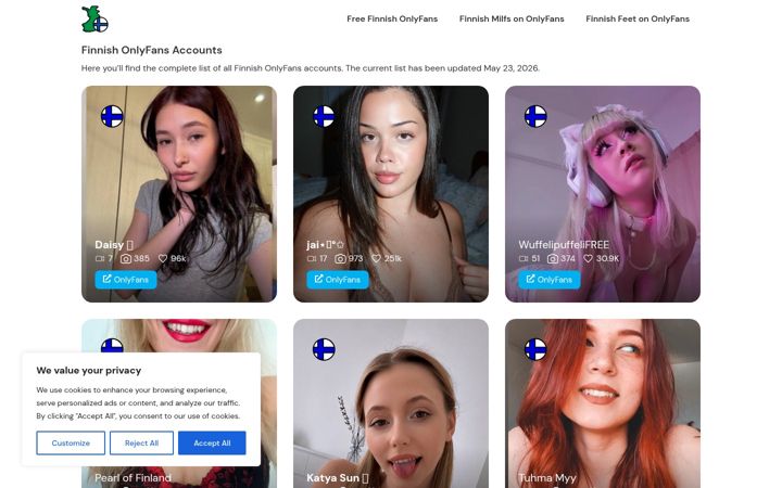 Screenshot of finnish-onlyfans.com