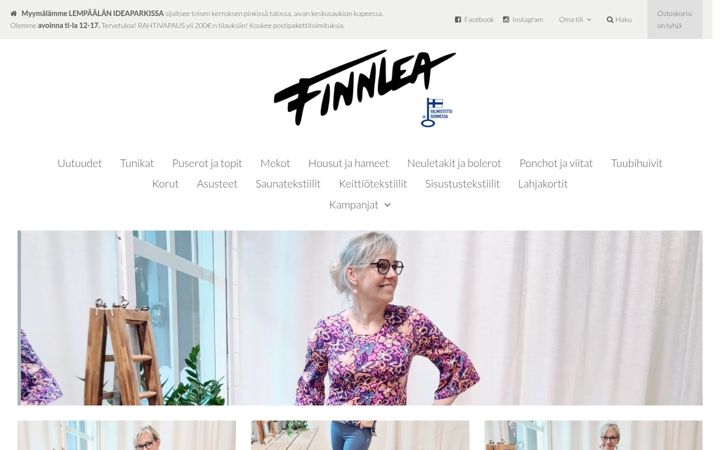 Zrzut ekranu finnlea.fi