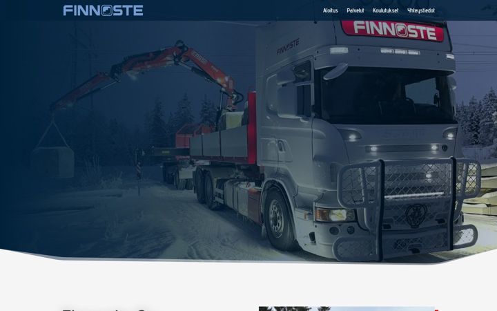 Screenshot of finnoste.fi
