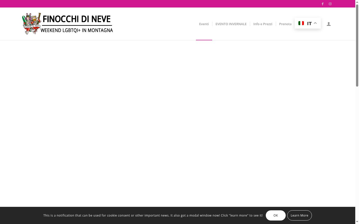 Snímek obrazovky baneru souhlasu zobrazeného před jakoukoli interakcí