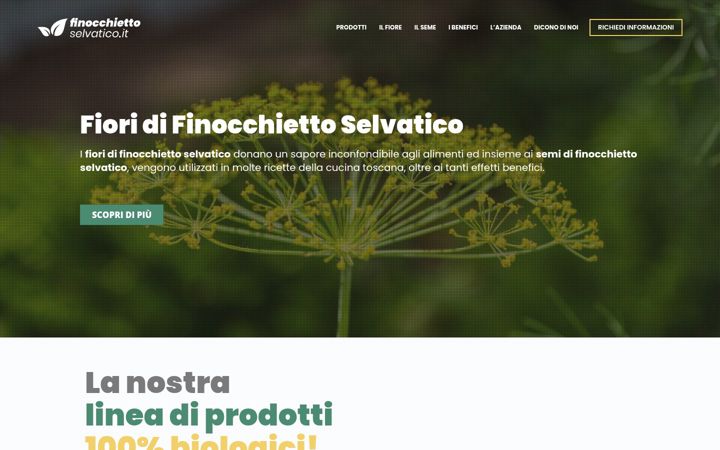 Screenshot of finocchiettoselvatico.it