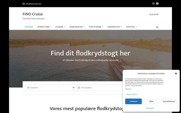 Screenshot of finocruise.com
