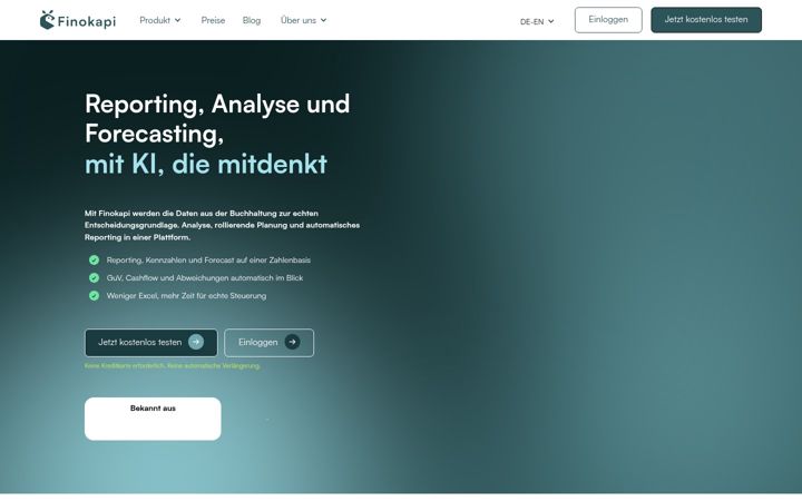 Screenshot of finokapi.com