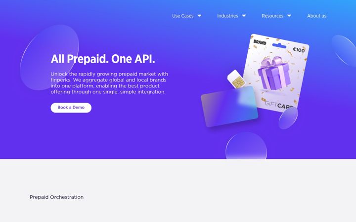Screenshot of finperks.com