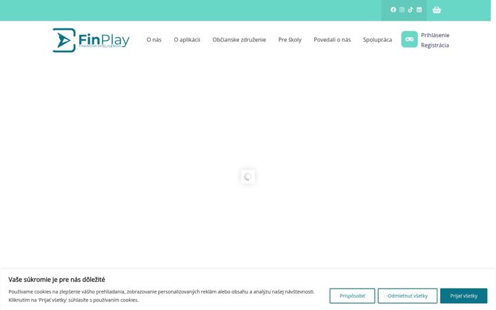 Screenshot of finplay.sk