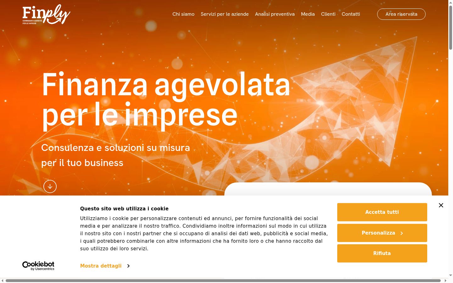 Screenshot tal-banner tal-kunsens muri qabel kwalunkwe interazzjoni