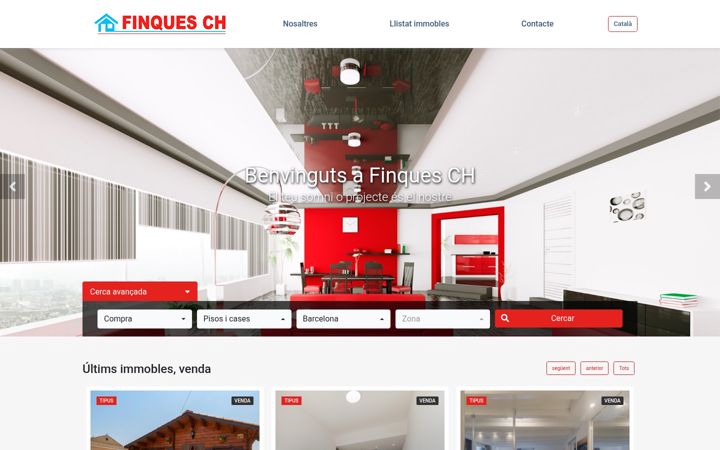 Screenshot of finquesch.com