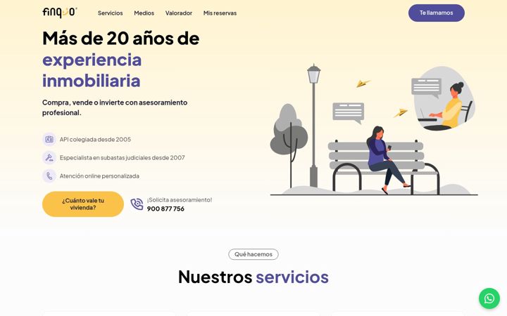 Screenshot of finquo.es