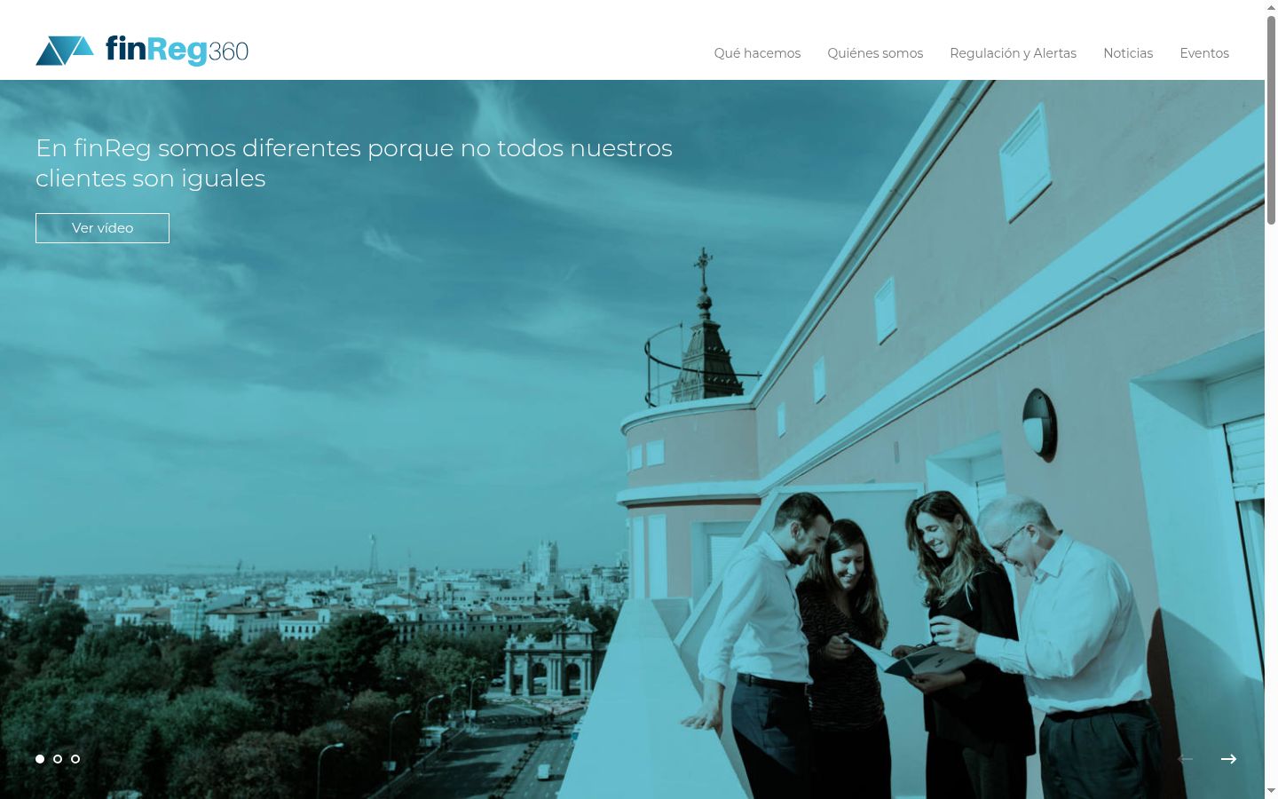 Captura de ecrã do banner de consentimento apresentado antes de qualquer interação