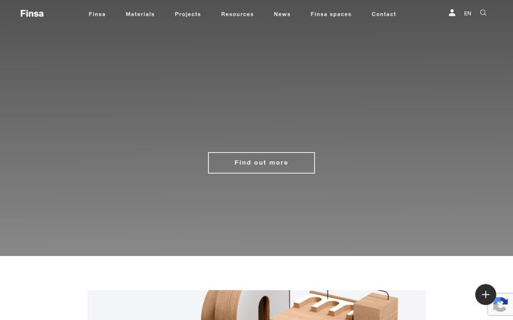 Screenshot of finsa.com
