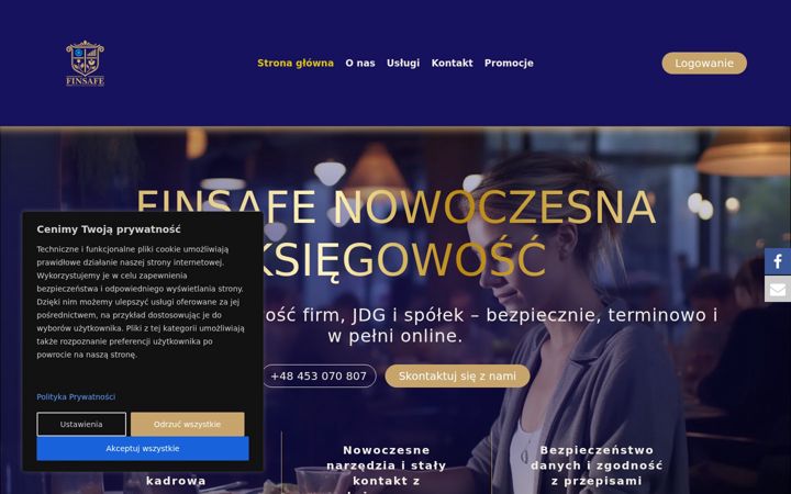 Screenshot of finsafe.pl