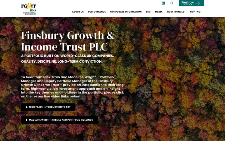 Screenshot of finsburygt.com