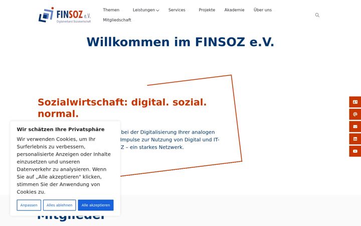 Screenshot of finsoz.de