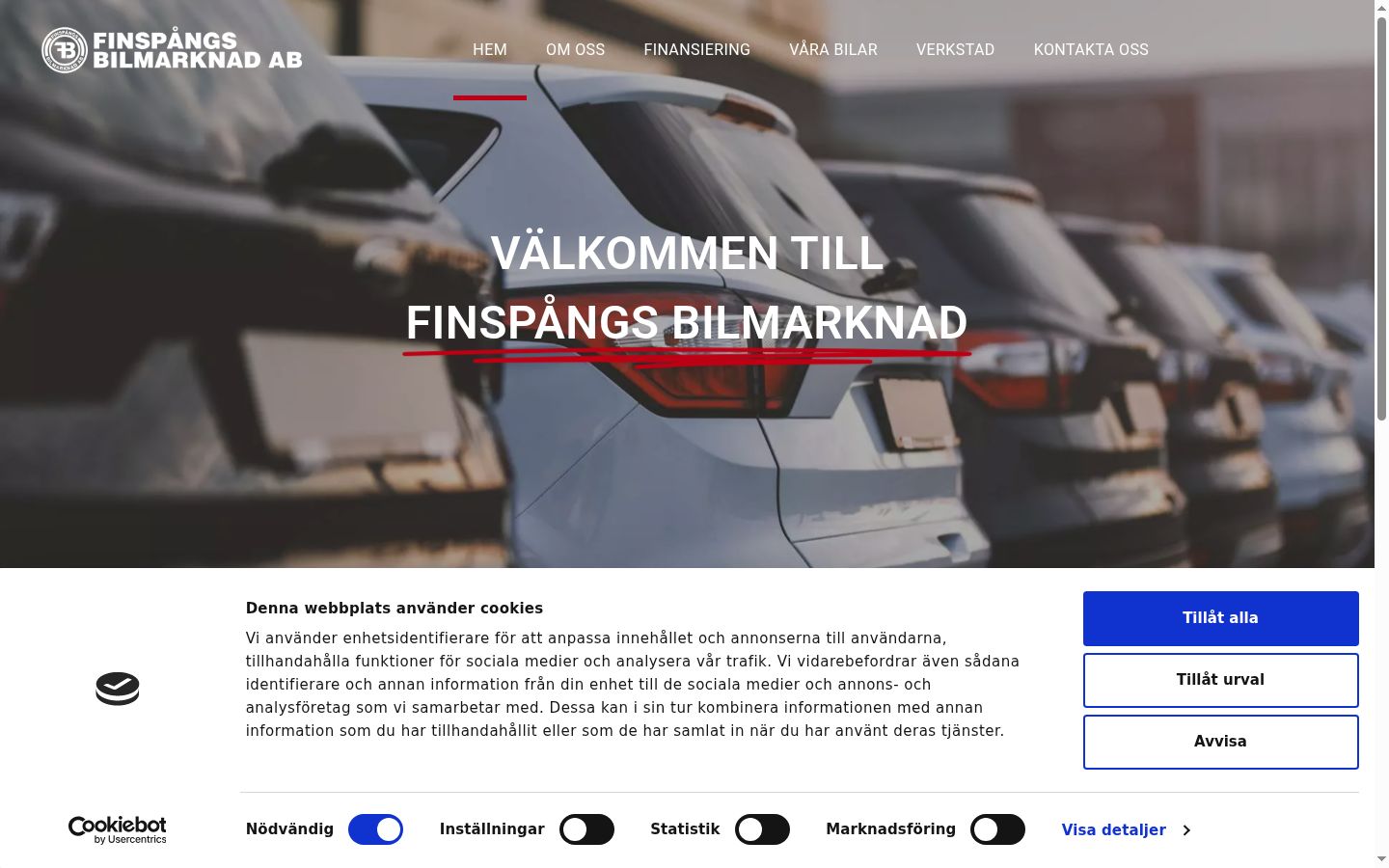 Zrzut ekranu banera zgody wyświetlanego przed jakąkolwiek interakcją