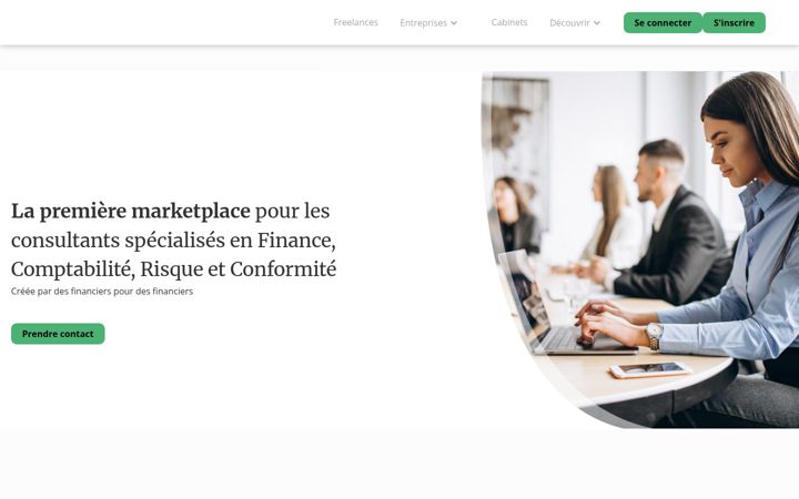 Ekrano kopija finstart.io