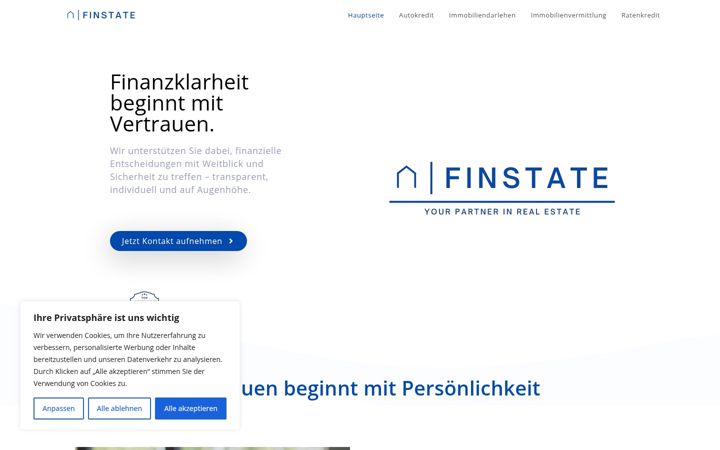 Screenshot of finstate.net