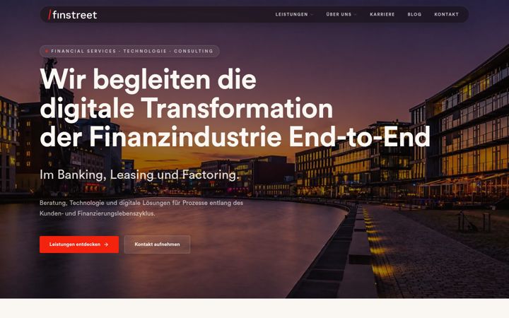 Screenshot of finstreet.de