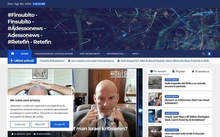 Екранна снимка на finsubitoinfo.net