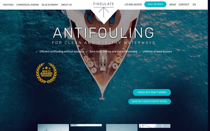 Screenshot of finsulate.com