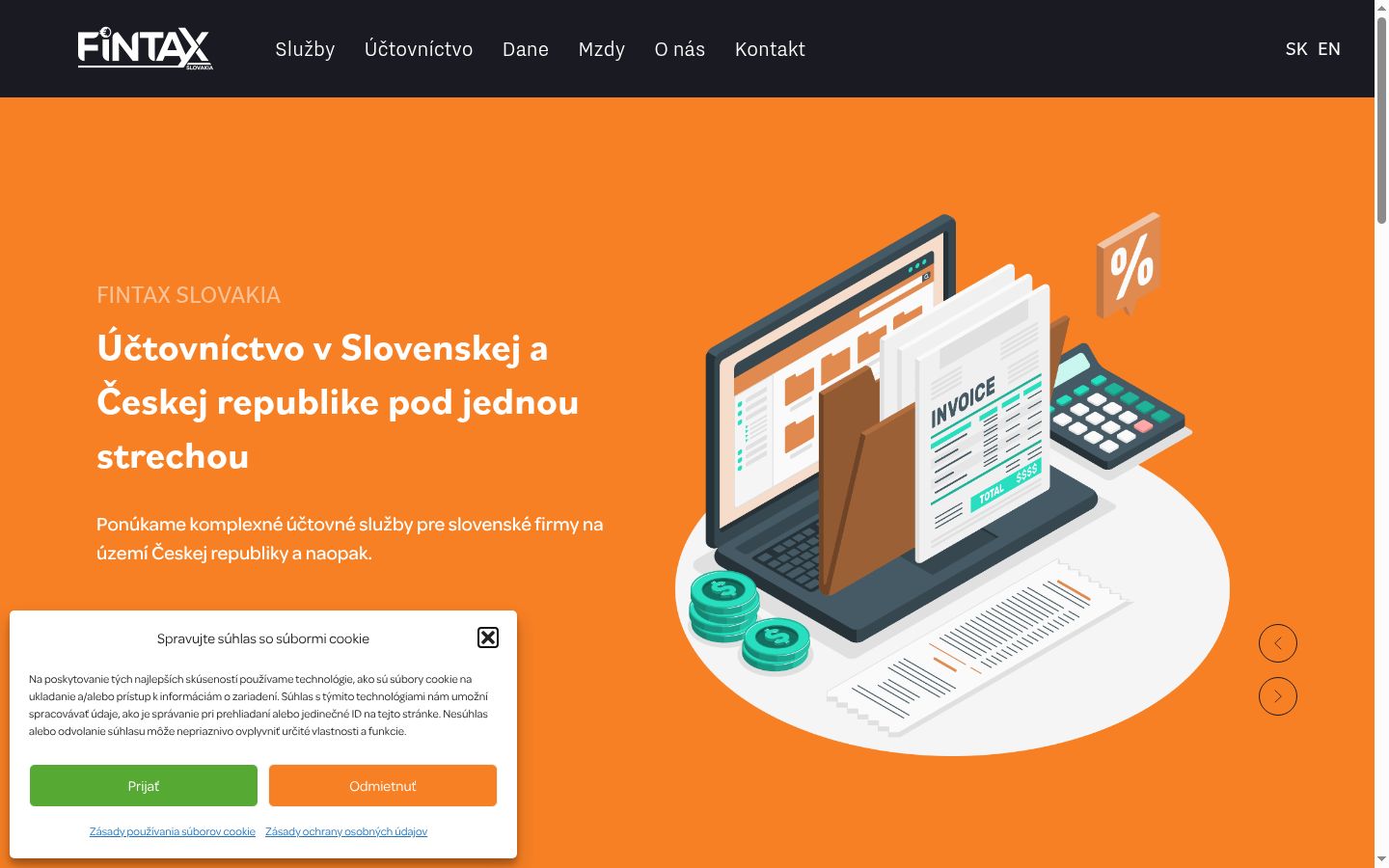 Sutikimo reklamjuostės, rodytos prieš bet kokią sąveiką, ekrano kopija