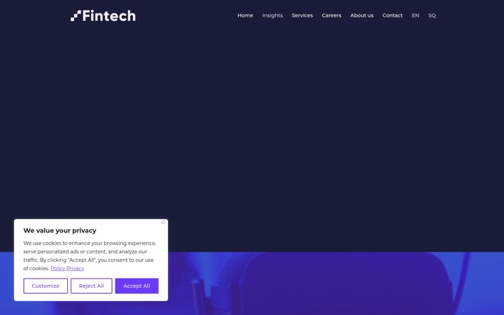 Screenshot of fintechks.com